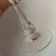 3 crystal stem glasses | Lorraine craftsmanship