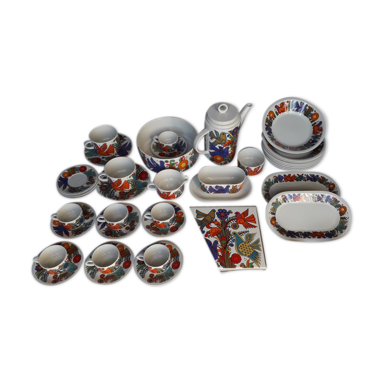 Service 44 pièces Villeroy et Boch Acapulco 1960