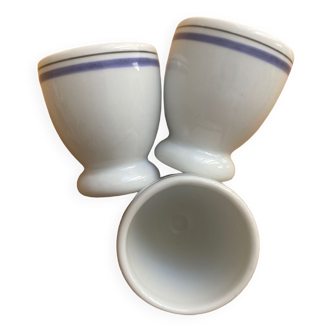 Coquetiers porcelaine