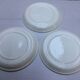 3 assiettes plates