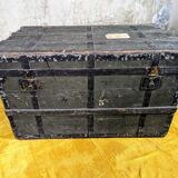 Antique travel trunk
