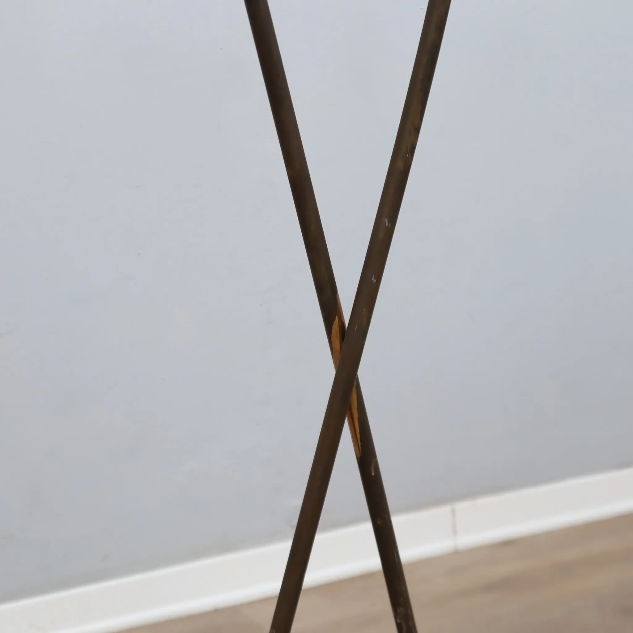 1950s Italian Biancardi e Jordan brass floor lamp
