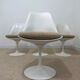 Tulip table – Knoll International in marble and 4 chairs – Ee