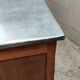 Oak counter top zinc bar bistro estaminet