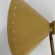 Diabolo floor lamp from the 1950s - brass & rattan - Lunel style - vintage design