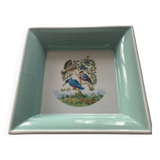 Paris porcelain trinket tray, 25cm x 25cm