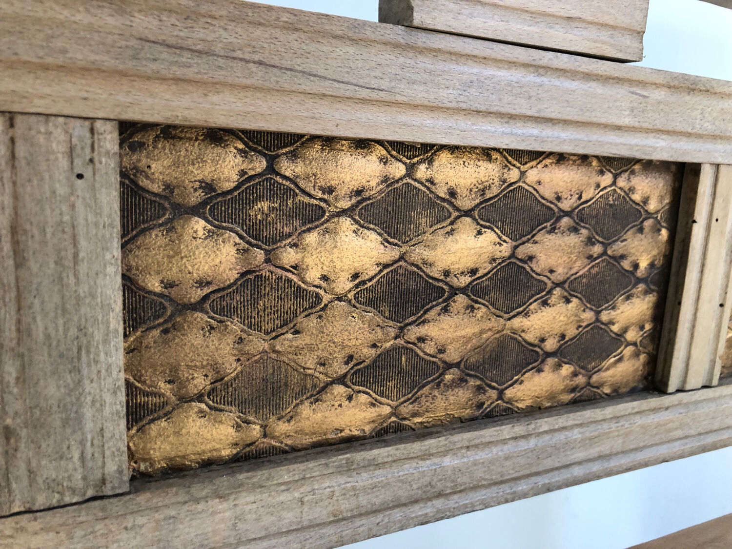 Antique wooden umbrella stand