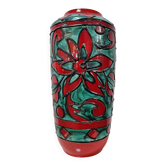 Ceramic pedestal vase by Scheurich