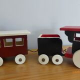 Old wooden train