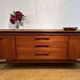 Buffet rétro vintage en teck des années 1960, design scandinave britannique