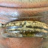 Glazed sandstone jar