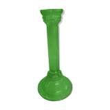 Glass candlestick