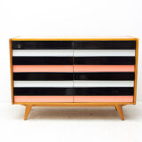 Mid century chest of drawers U-458 by Jiri Jiroutek Czechoslovakia, 1960´s