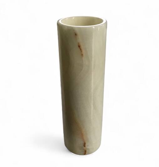 Marble roller vase