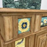 Rare Art Nouveau enamel counter