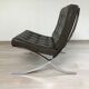 Barcelona armchair by Ludwig Mies van der Rohe for Knoll 1980