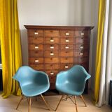 2 Vitra armchairs by Eames