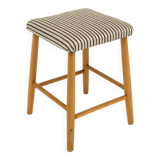 Scandinavian beech stool, Sweden, 1960
