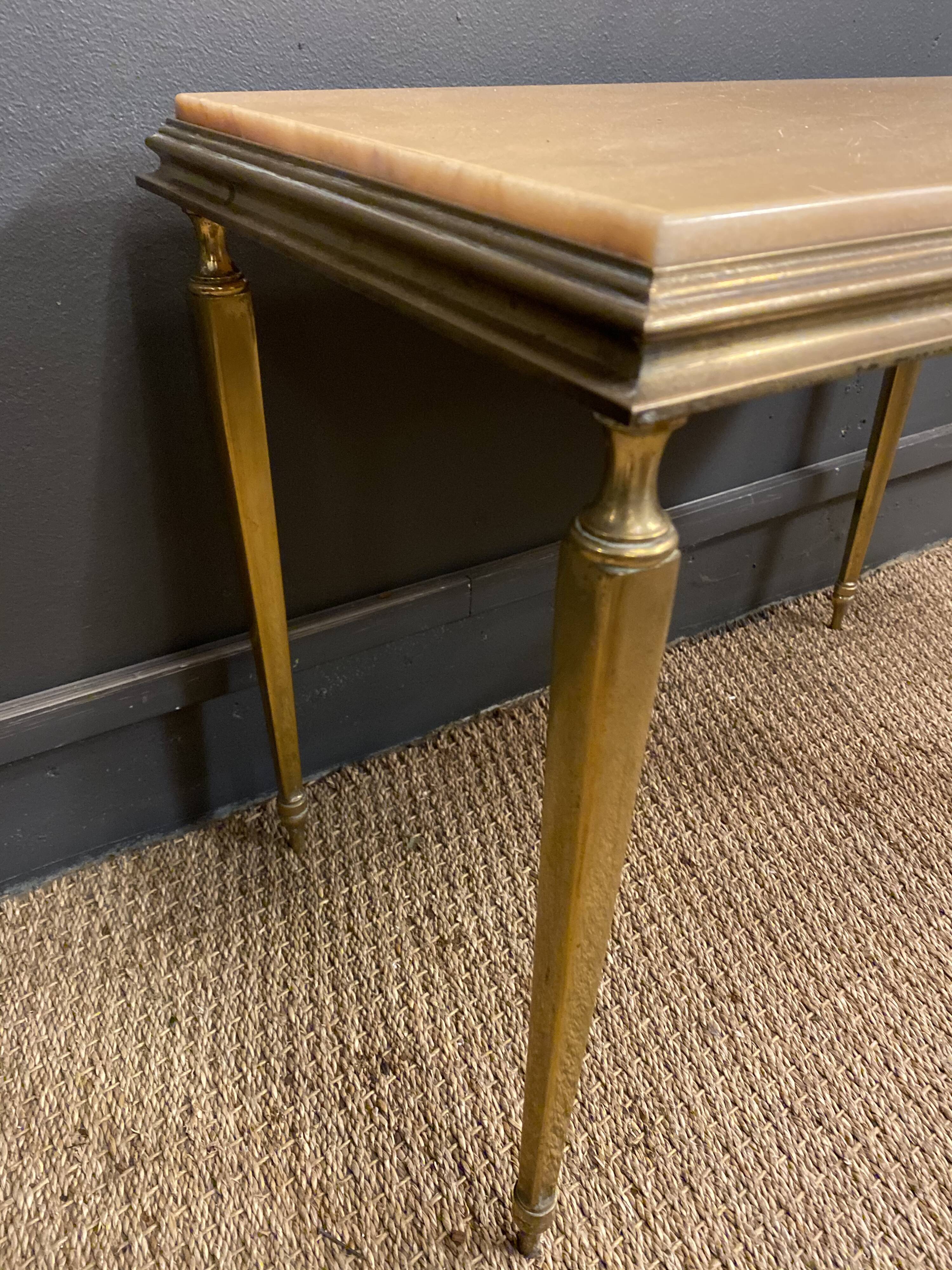Tables in bronze and onyx 1970