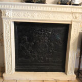 Plaque cheminée