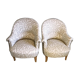 Old toad armchairs year 70s