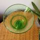 Biot bubble glass candle holder