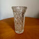 Vase en verre taillé 1970