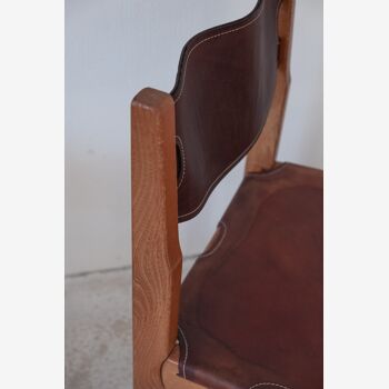 Series of 4 chairs "Maison Regain"