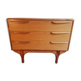 Chest of drawers in teak, 70s