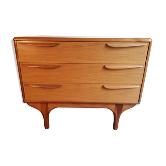 Chest of drawers in teak, 70s