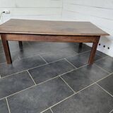 Old solid oak coffee table