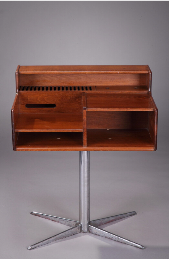 Vintage wooden desk console FIMSA edition, Italy 1960