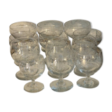 1950s stemware