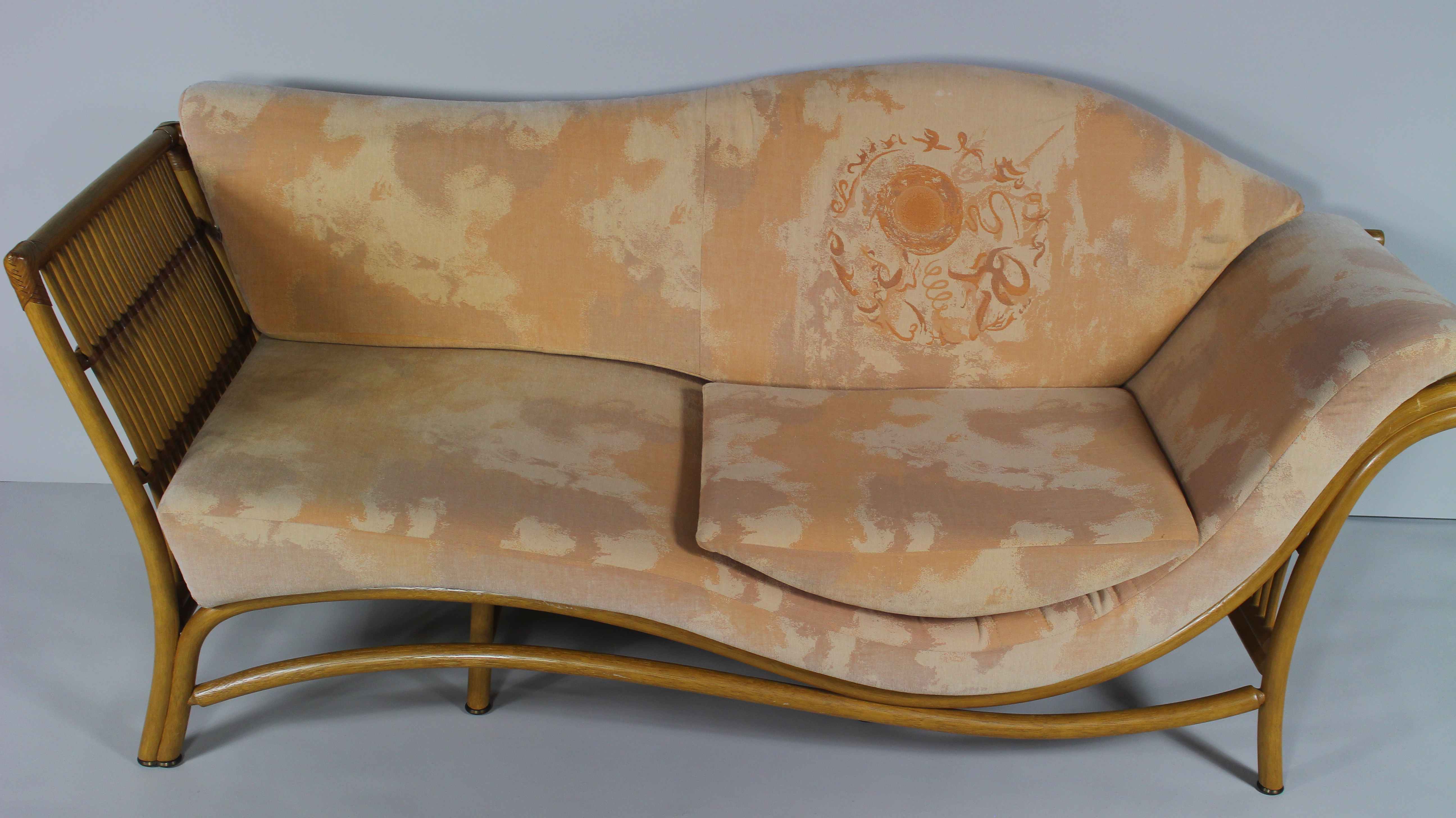 Vintage bamboo sofa or daybed