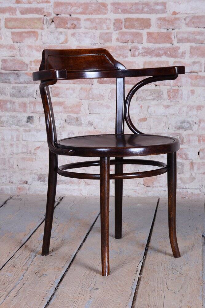 Chaise Art Déco en hêtre, années 1920