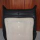 Togo armchair driver by Michel Ducaroy for roset line, black leather edition 1970