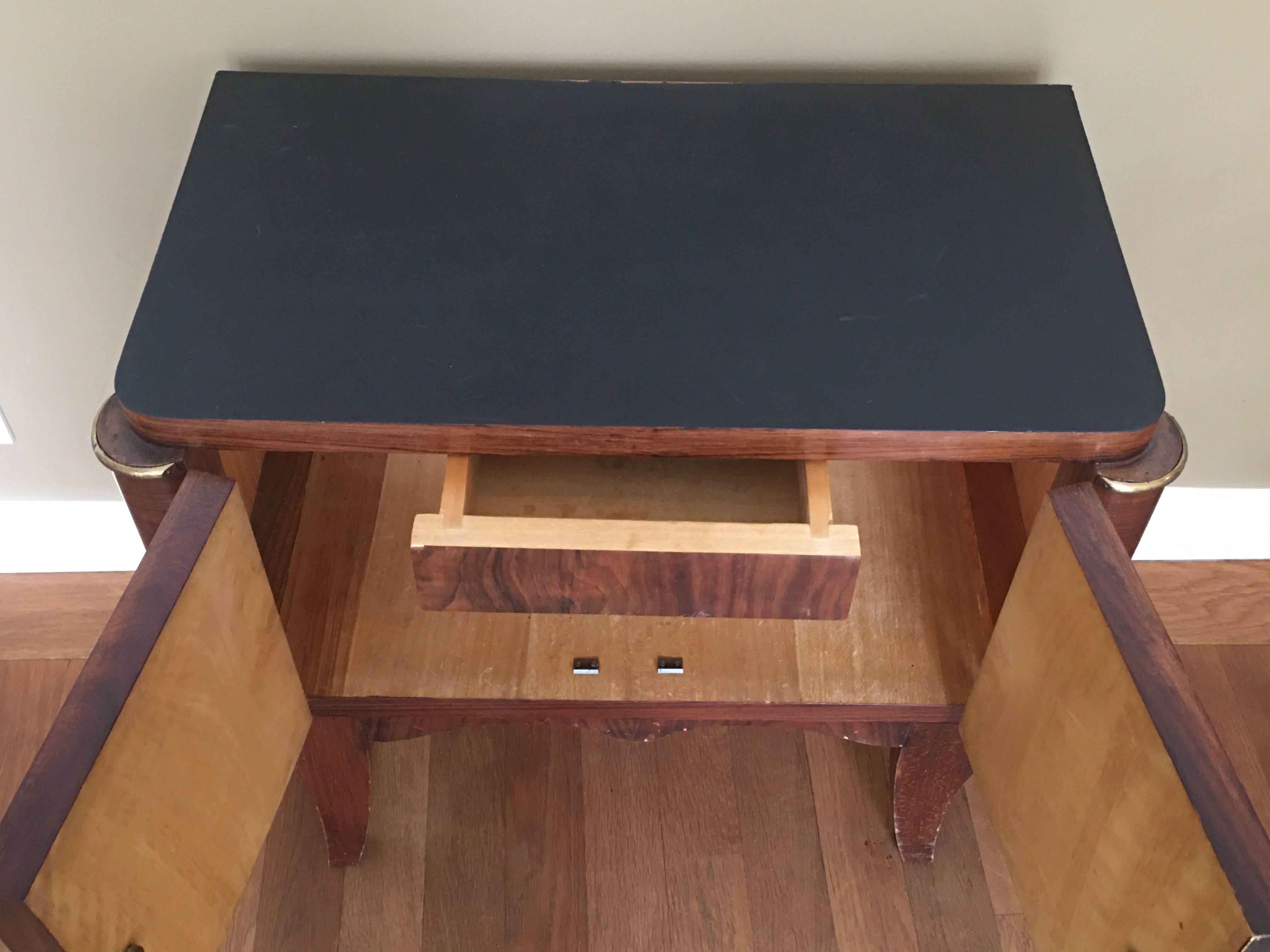 Bedside table or mini enfilade Art Deco