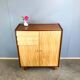 Highboard, striped maple, 1960s