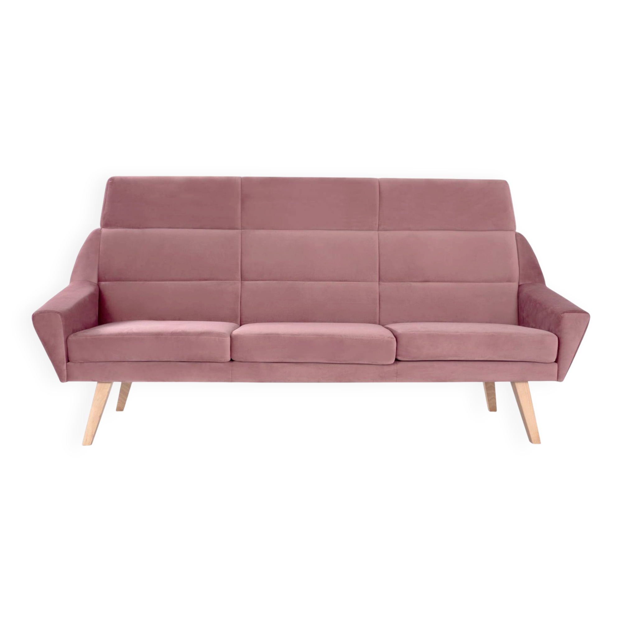 Sofa MANDAL pink, Scandinavian design