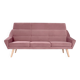 Sofa MANDAL pink, Scandinavian design