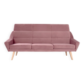 Sofa MANDAL pink, Scandinavian design