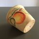 Peach decorative pot