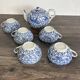 Ancient Japanese tea service Phoenix Decor – Early 20th century