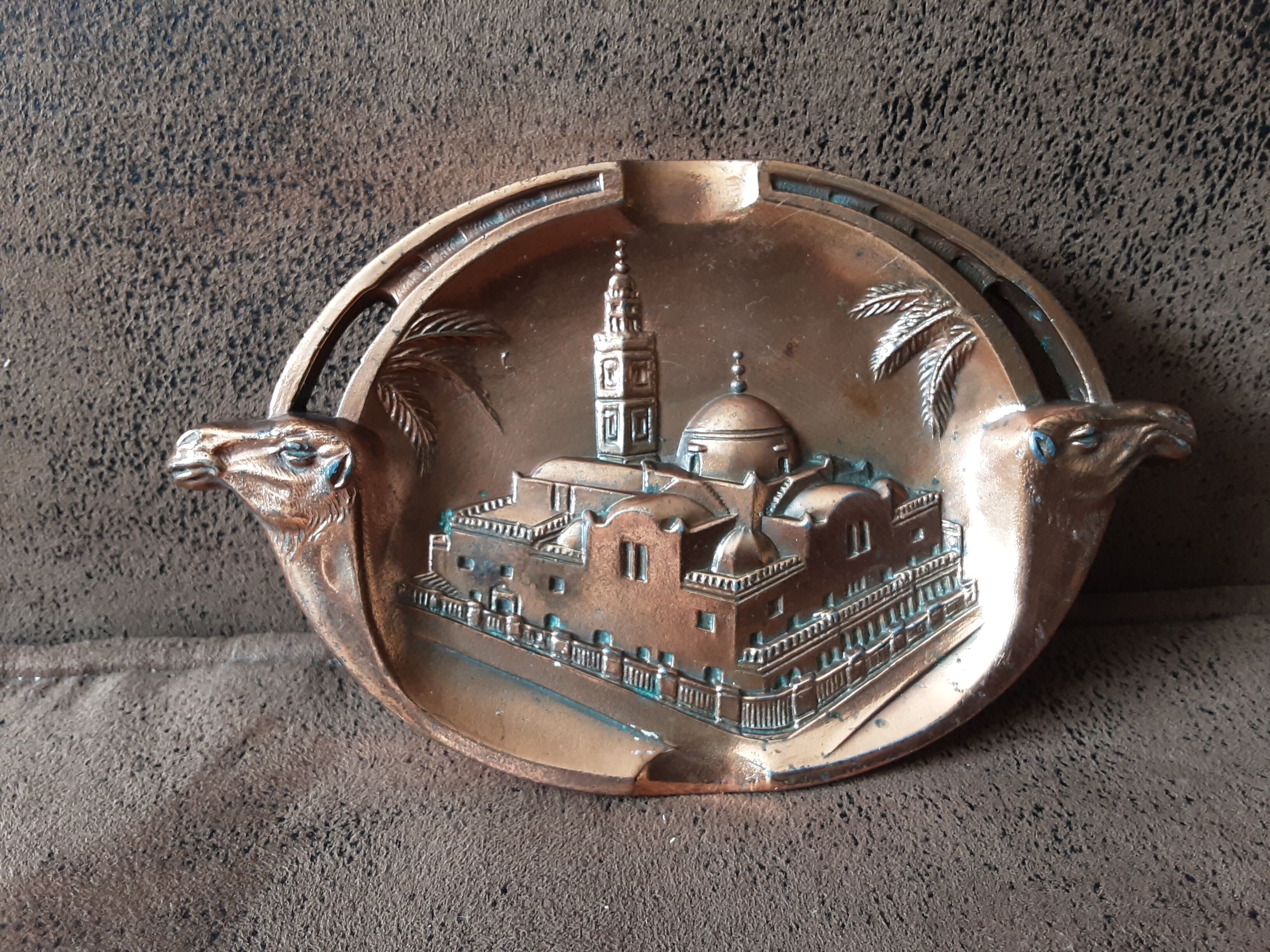 Copper ashtray Algeria
