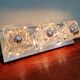 Triple wall lamp Ice Cube, Peill & Putzler, 1970