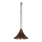 70s plexiglass tulip pendant light / chandelier