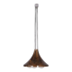 70s plexiglass tulip pendant light / chandelier