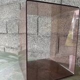 Case cube shelf coffee table plexiglass smoked (3 available)
