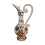 Delft porcelain pitcher, signed H Bequet for jema