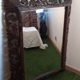 Old sculpted mirror